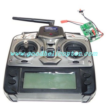 shuangma-9116 helicopter parts pcb board + transmitter